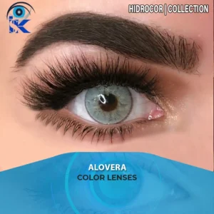 Hidrocor Alovera contact lenses in Pakistan – Natural green shade – ISK Lenses