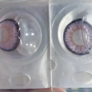 3 Tone Amethyst contact lens – purple gray multi-tone eyes