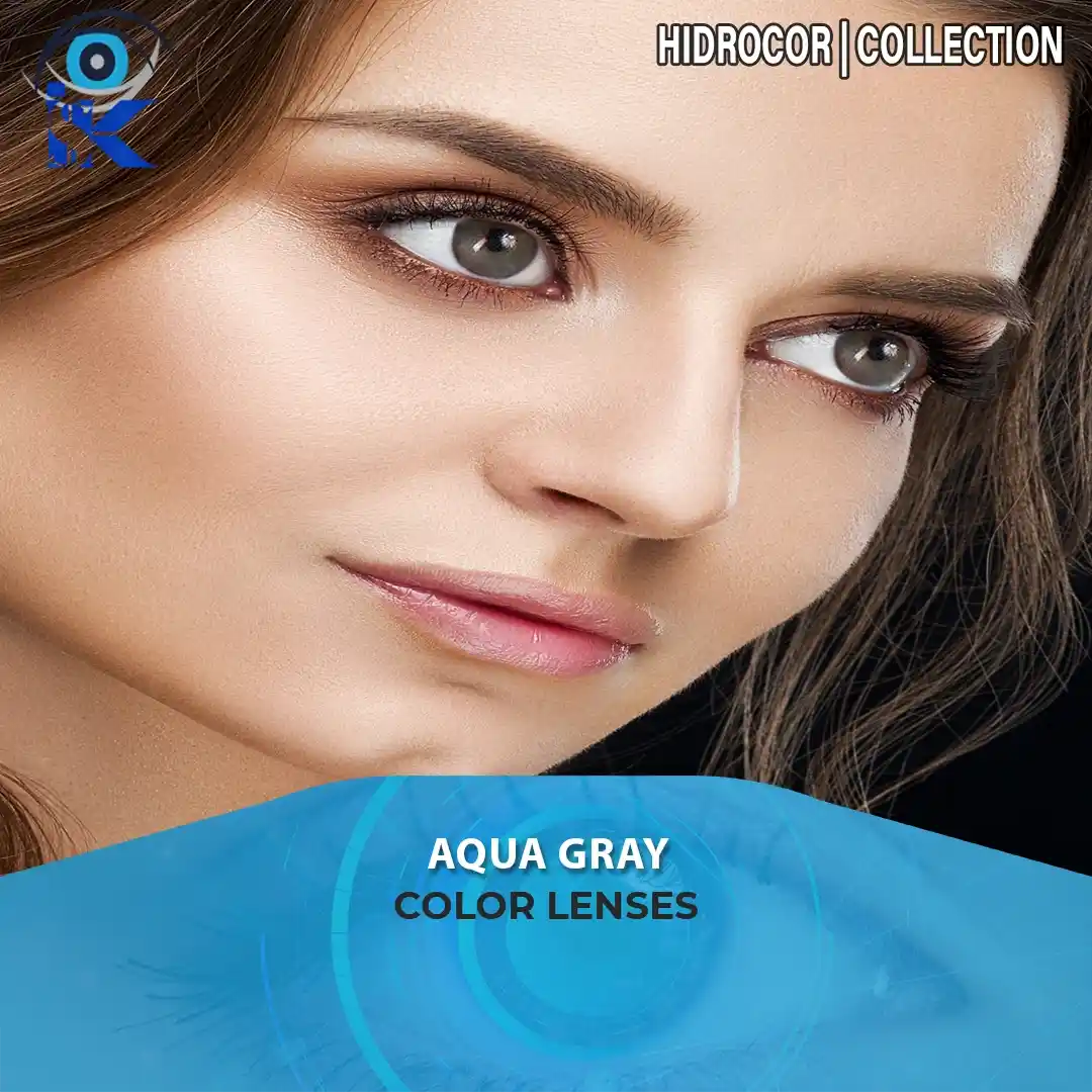 Aqua Gray contact lenses in Pakistan – Cool aqua gray shade – ISK Lenses