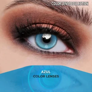 Soft Azul blue contact lens – eye color enhancer
