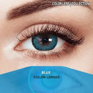Soft blue 1 Tone contact lens – natural eye color