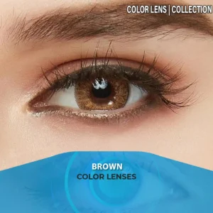 Brown contact lens – classic natural brown eye lenses