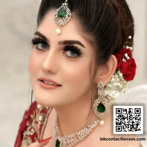 Charcoal lens – deep gray-black contact lenses