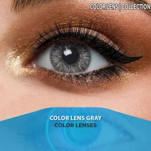 Gray color contact lens – soft gray eyes