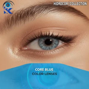 Core Blue contact lenses in Pakistan – Deep blue shade – ISK Lenses