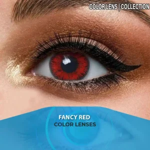 Fancy red contact lens – bold red eye lenses