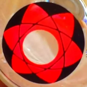 Flower Halloween Lens – unique floral design contacts