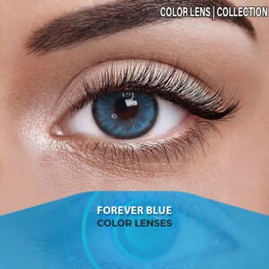 Forever Blue contact lens – natural blue colored lenses