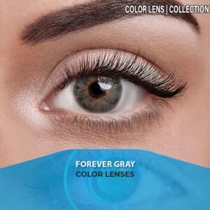 Forever Gray contact lens – stylish gray eye lenses