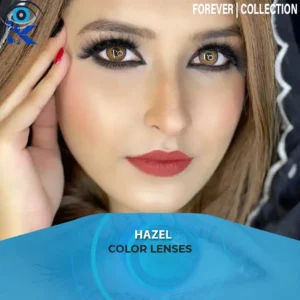 Forever Hazel Contact Lenses in Pakistan – Warm Natural Hazel Eyes by ISK Lenses