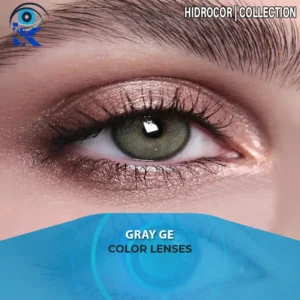 Hidrocor Gray Ge contact lenses in Pakistan – Borderless gray green shade – ISK Lenses