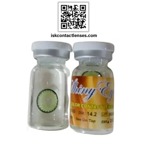 Green color contact lens – natural green eye shade
