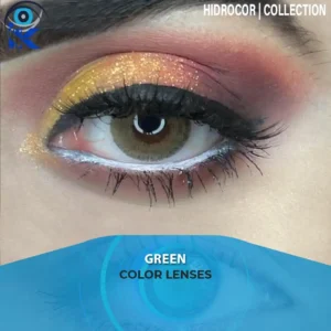 Hidrocor Green Contact Lenses in Pakistan – Natural Green Eyes Look by ISK Lenses