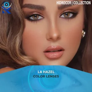 Hidrocor La Hazel Contact Lenses in Pakistan – Soft Light Brown Eye Shade by ISK Lenses