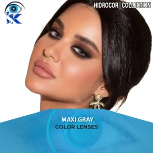 Hidrocor Maxi Gray Contact Lenses in Pakistan – Natural Gray Eyes by ISK Lenses
