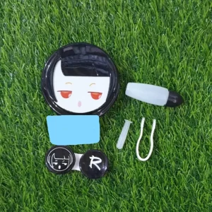 Baby girl black cartoon travel kit
