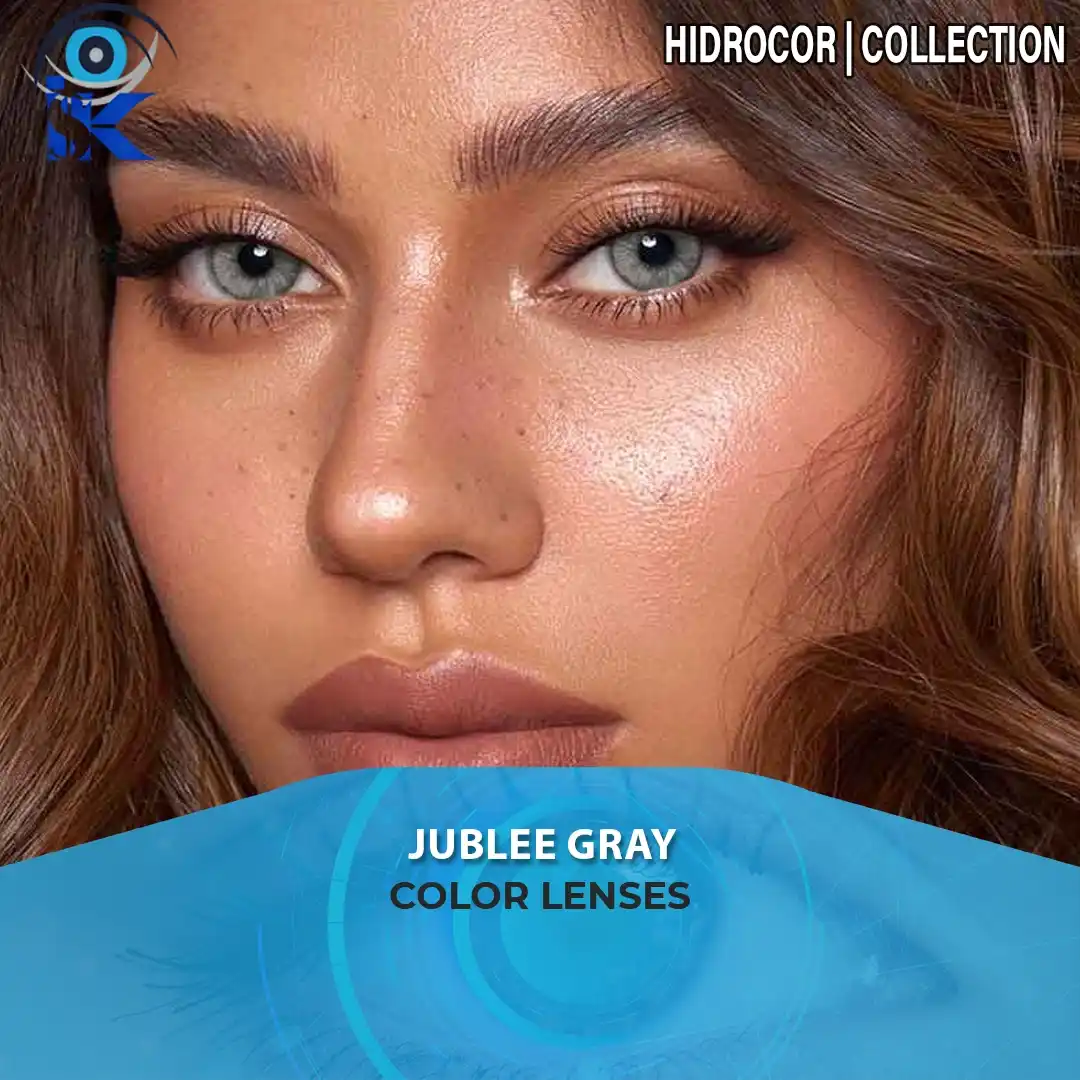 Jublee Gray contact lenses in Pakistan – Soft elegant gray shade – ISK Lenses