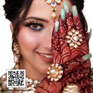 Lovely Hazel contact lens – warm hazel eyes