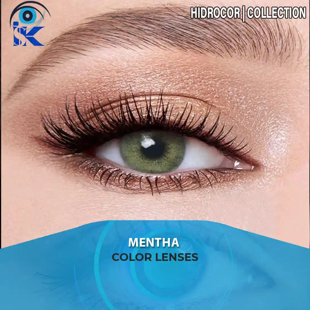 Mentha contact lenses in Pakistan – Fresh mint green shade – ISK Lenses