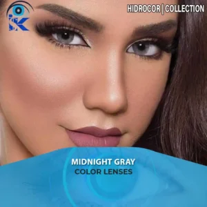 Midnight Gray contact lenses in Pakistan – Luxury deep gray shade – ISK Lenses