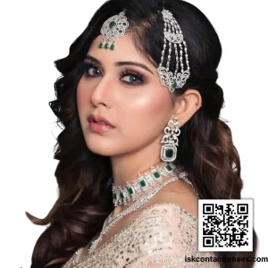 Monet Gray contact lens – artistic gray tone