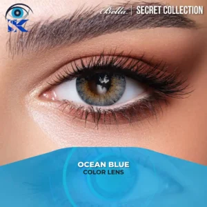 Bella Ocean Blue contact lenses in Pakistan – Stunning ocean blue shade – ISK Lenses