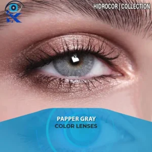 Pepper Gray contact lenses in Pakistan – Stylish smoky gray shade – ISK Lenses