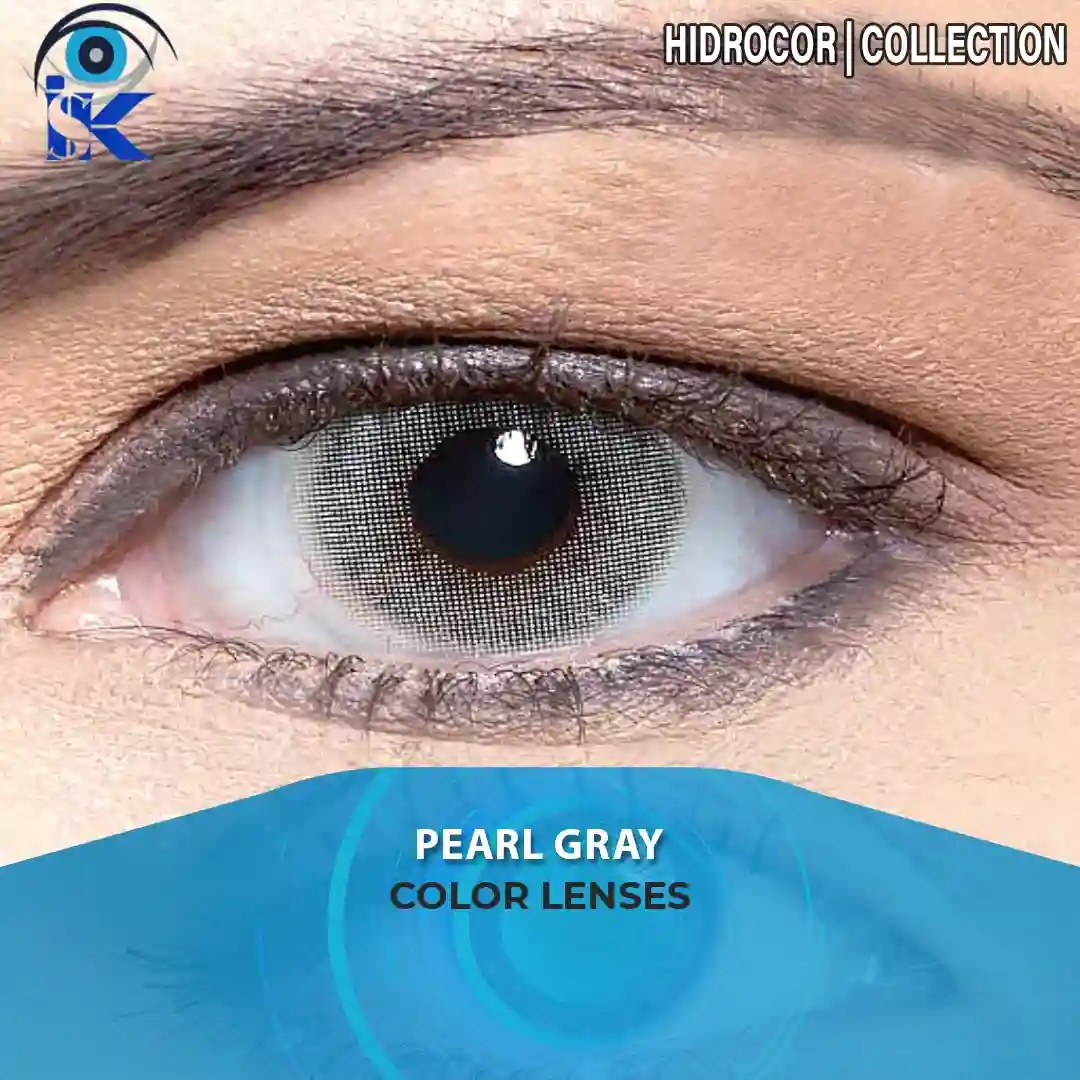 Pearl Gray contact lenses in Pakistan – Premium soft pearl gray shade – ISK Lenses