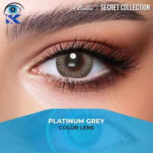 Bella Platinum Grey contact lenses in Pakistan – Premium platinum grey shade – ISK Lenses