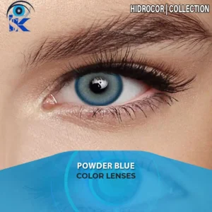 Powder Blue contact lenses in Pakistan – Trending soft icy blue shade – ISK Lenses