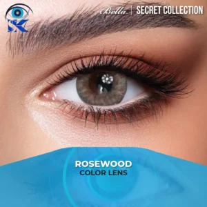 Bella Rose Wood contact lenses in Pakistan – Premium rose brown shade – ISK Lenses