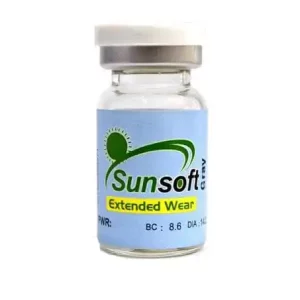 Sunsoft Transparent Lens – clear contact lenses