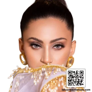 Toffee Brown contact lens – sweet brown eyes