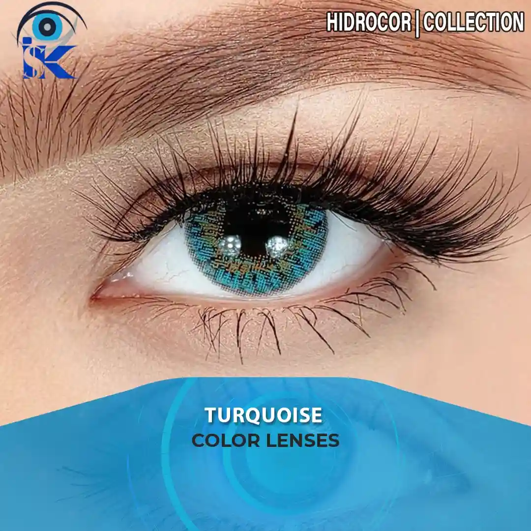 Turquoise contact lenses in Pakistan – Premium blue green shade – ISK Lenses