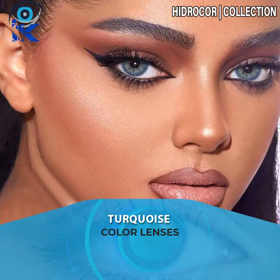 Turquoise contact lenses in Pakistan – Premium blue green shade – ISK Lenses