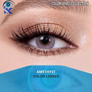 Amethyst Lens – purple violet contact lenses