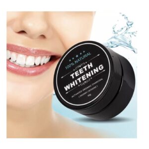 Organic Coconut Activated Charcoal Teeth Whitening Powder – ISK Pakistan