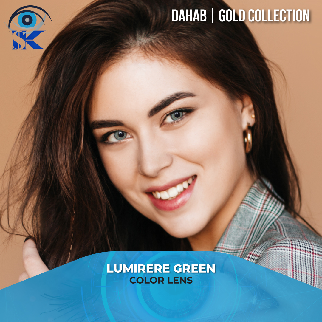 Dahab Lumirere Green Contact Lens – ISK Lenses Pakistan