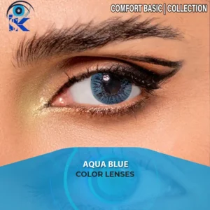 Comfort Aqua Blue contact lenses in Pakistan – Premium aqua blue shade – ISK Lenses