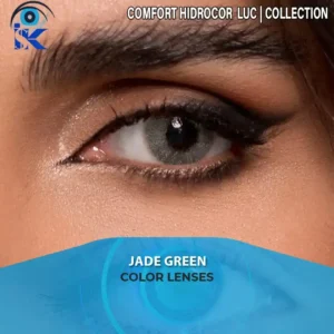 Hidrocor Jade Green natural contact lenses in Pakistan – premium jade green – ISK Lenses