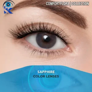 Sapphire blue contact lenses in Pakistan – crystal blue shade – ISK Lenses