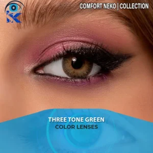 Comfort Neko Green contact lenses in Pakistan – Premium neko green shade – ISK Lenses