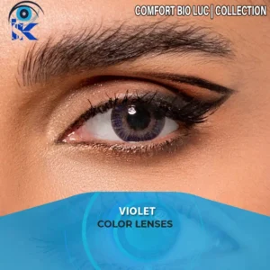 Bio Luc Violet natural contact lenses in Pakistan – soft violet shade – ISK Lenses