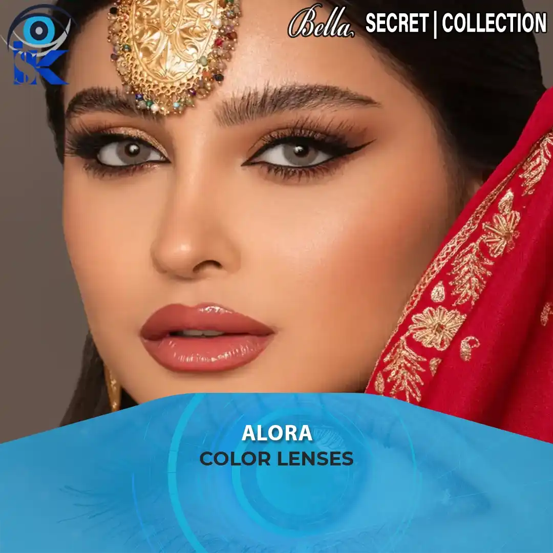 Bella Dye Alora contact lenses in Pakistan – Trending dyed shade – ISK Lenses