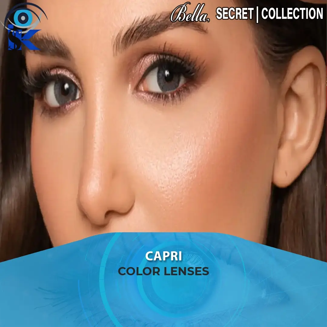 Bella Dye Capri contact lenses in Pakistan – Stylish capri dyed shade – ISK Lenses
