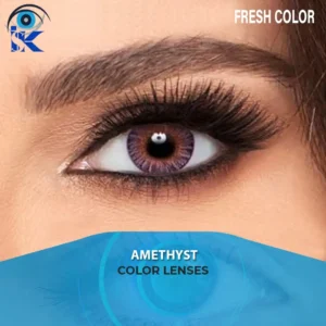 Fresh Color Amethyst Contact Lenses in Pakistan – Purple Eye Look by ISK Lenses