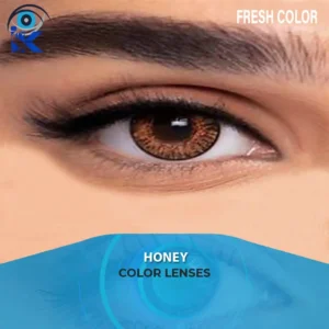 Fresh Color Honey Contact Lenses in Pakistan – Natural Golden Brown Eye Look by ISK Lenses